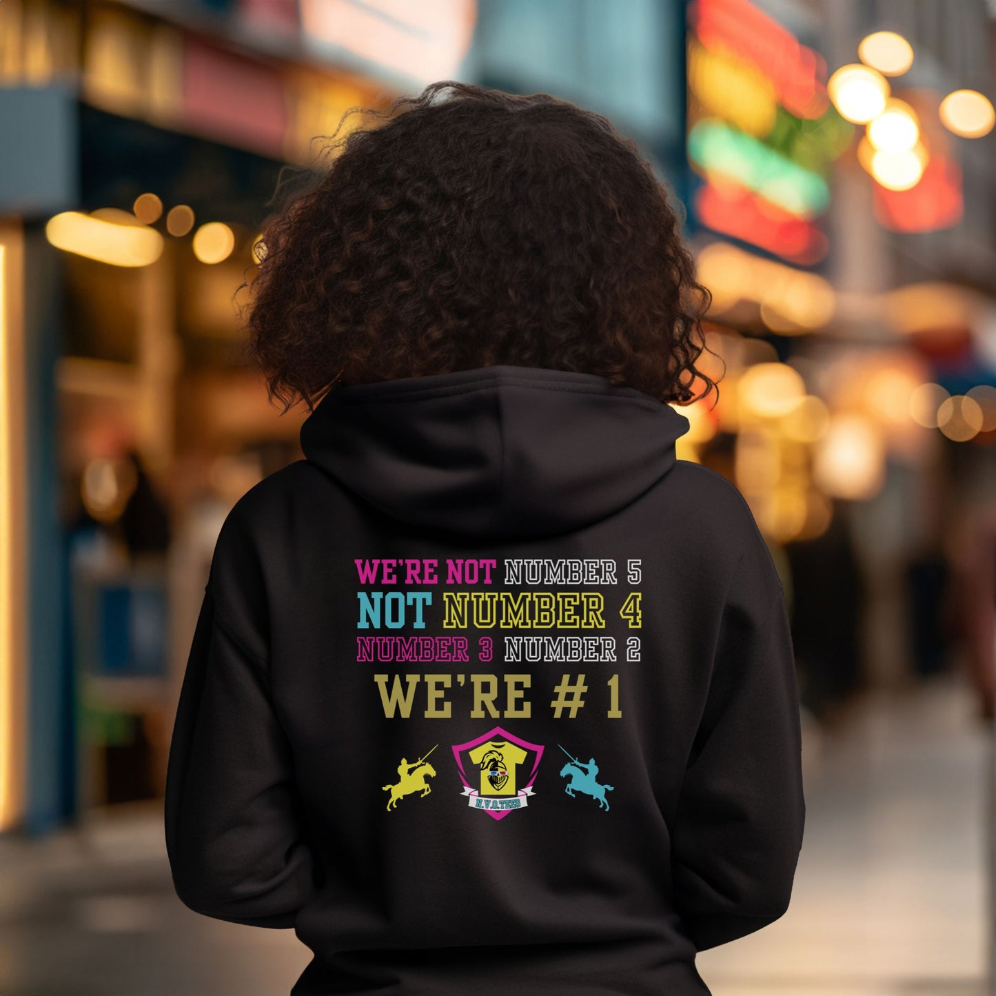 NVOTees Branded Unisex Hooded Sweatshirt