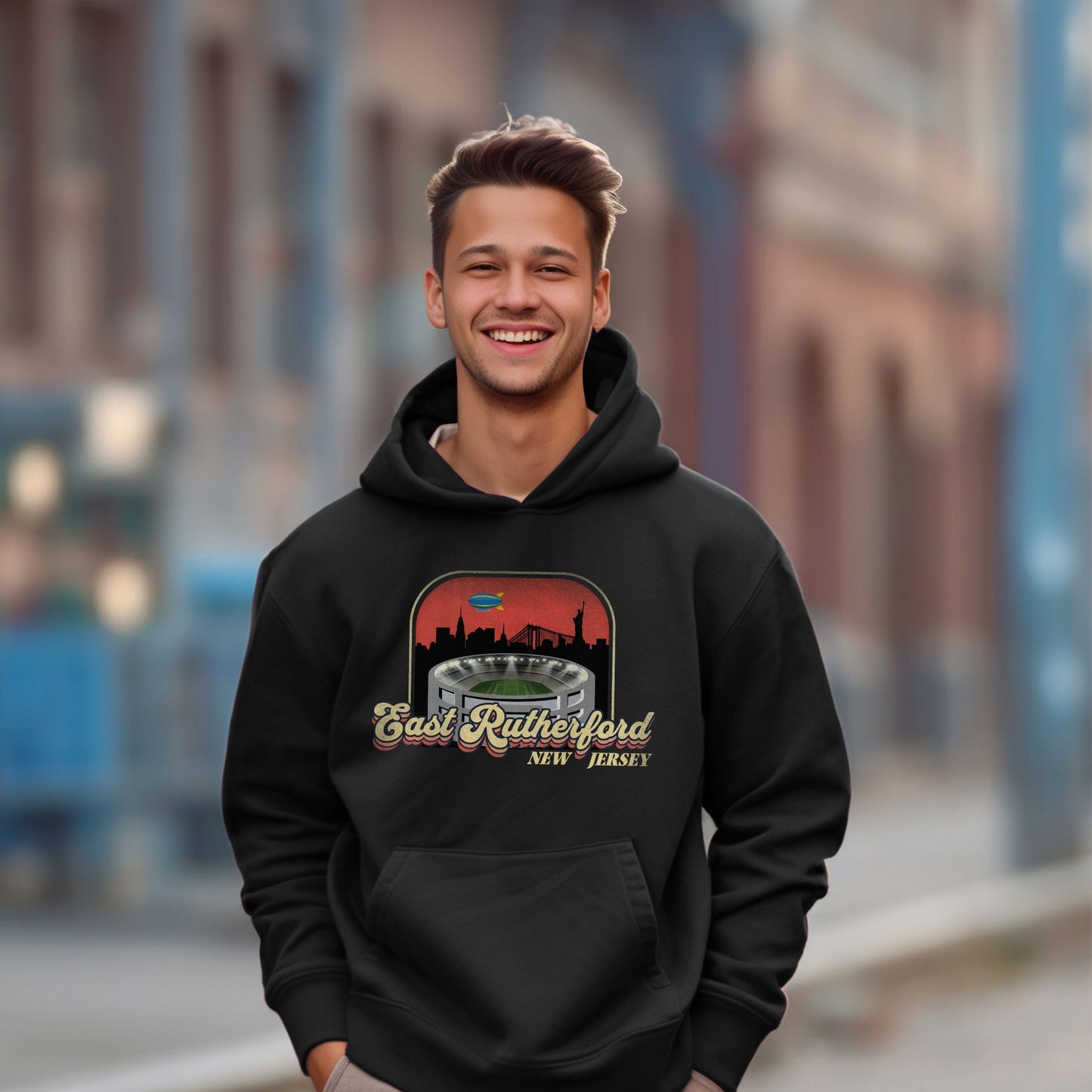 East Rutherford New Jersey | Unisex Hooded Sweatshirt