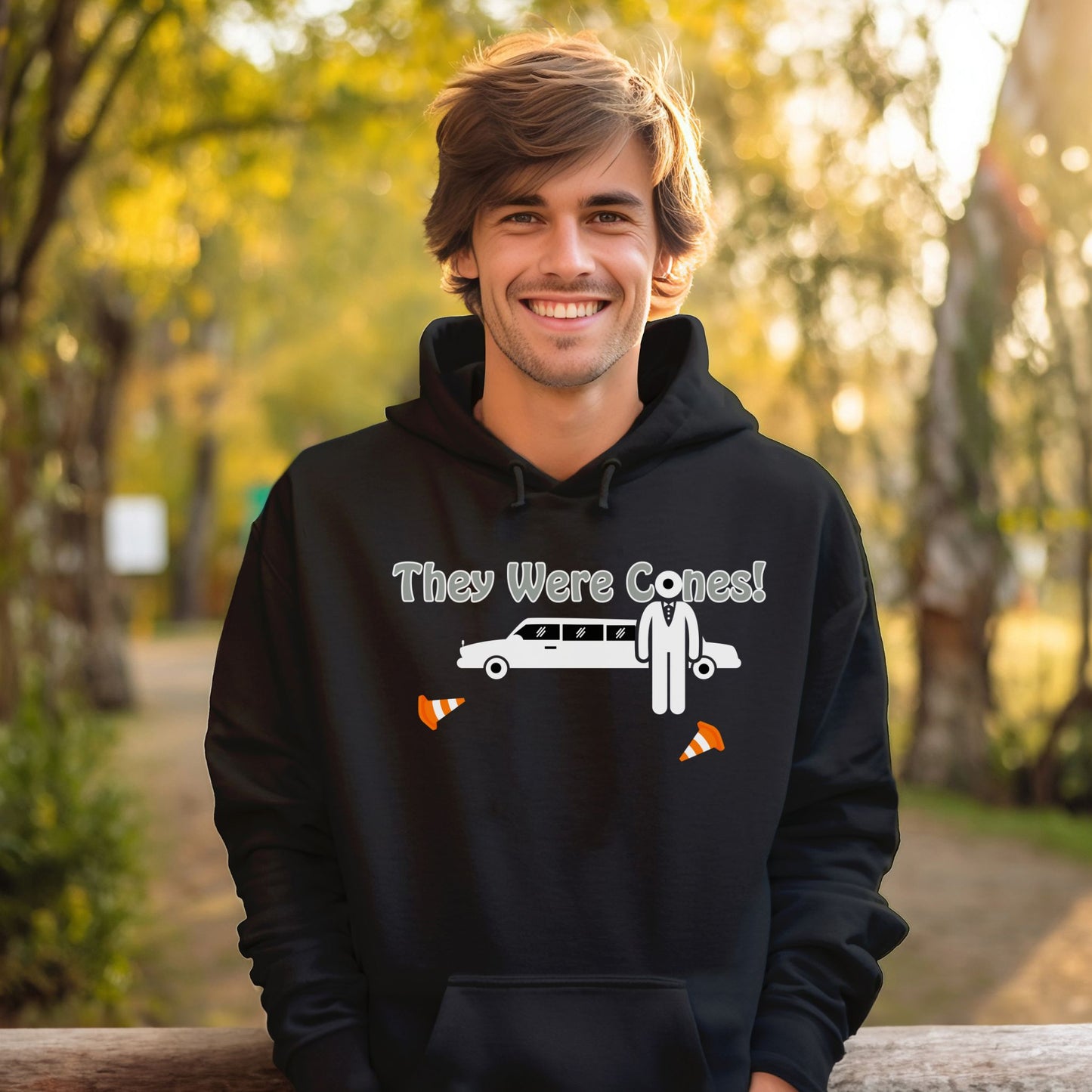 They Were Cones | Unisex Hooded Sweatshirt