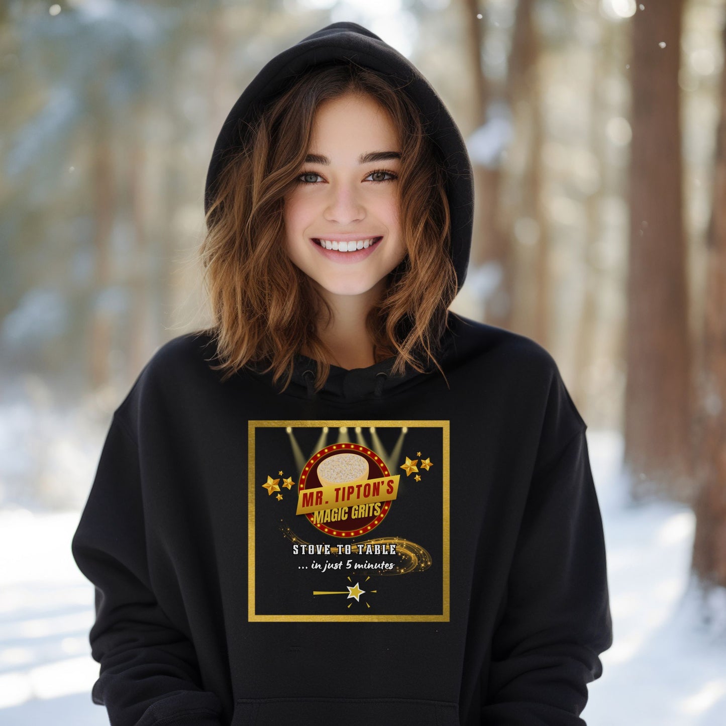 Mr. Tipton's Magic Grits | Unisex Hooded Sweatshirt