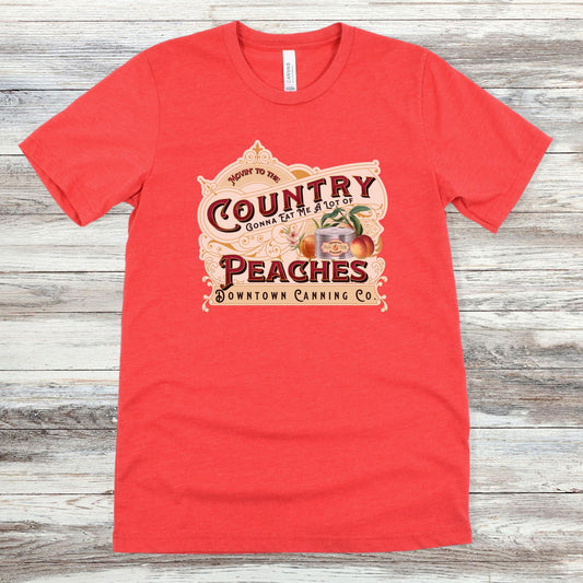 Country Peaches | Unisex Jersey Short Sleeve Tee