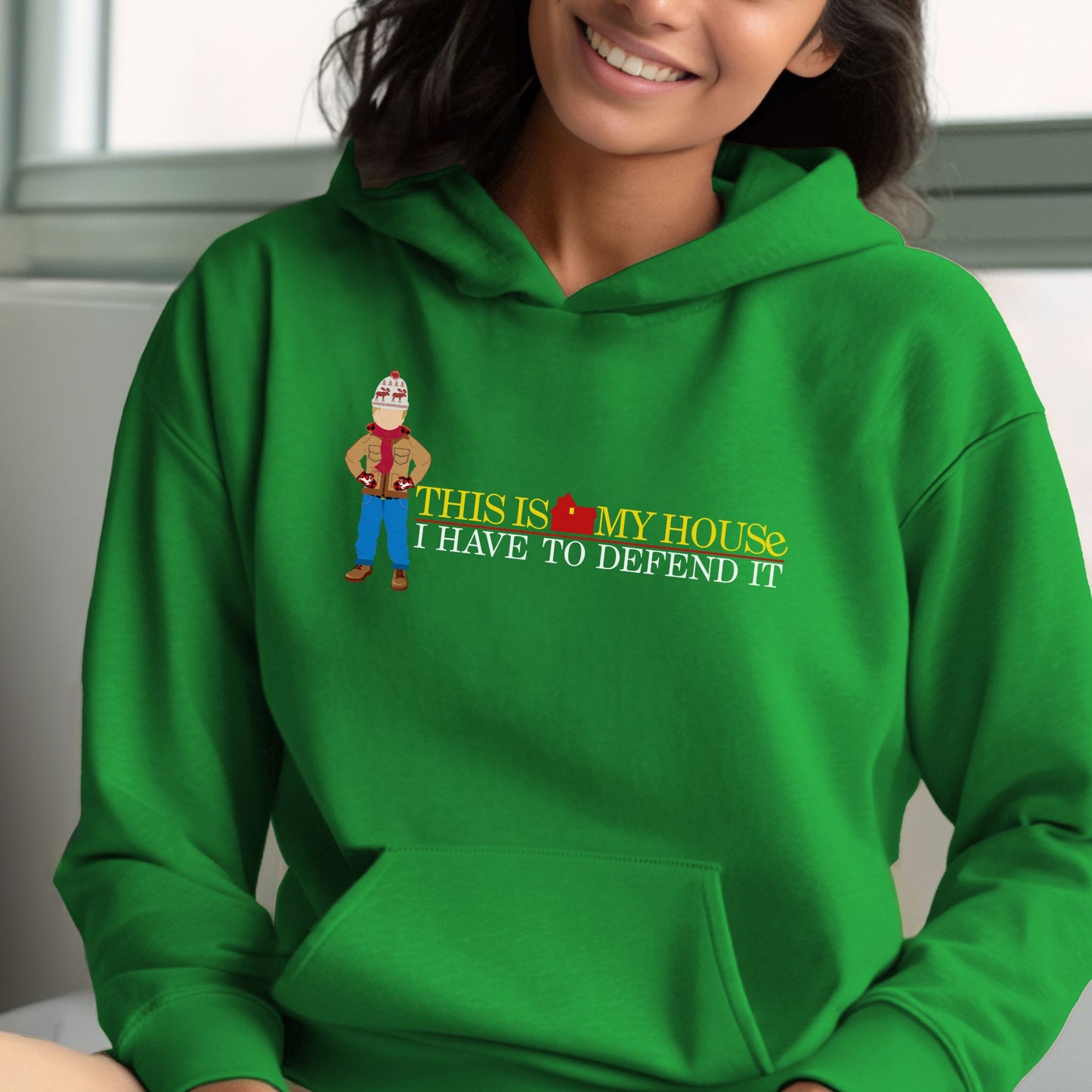 This Is My House | Unisex Hooded Sweatshirt