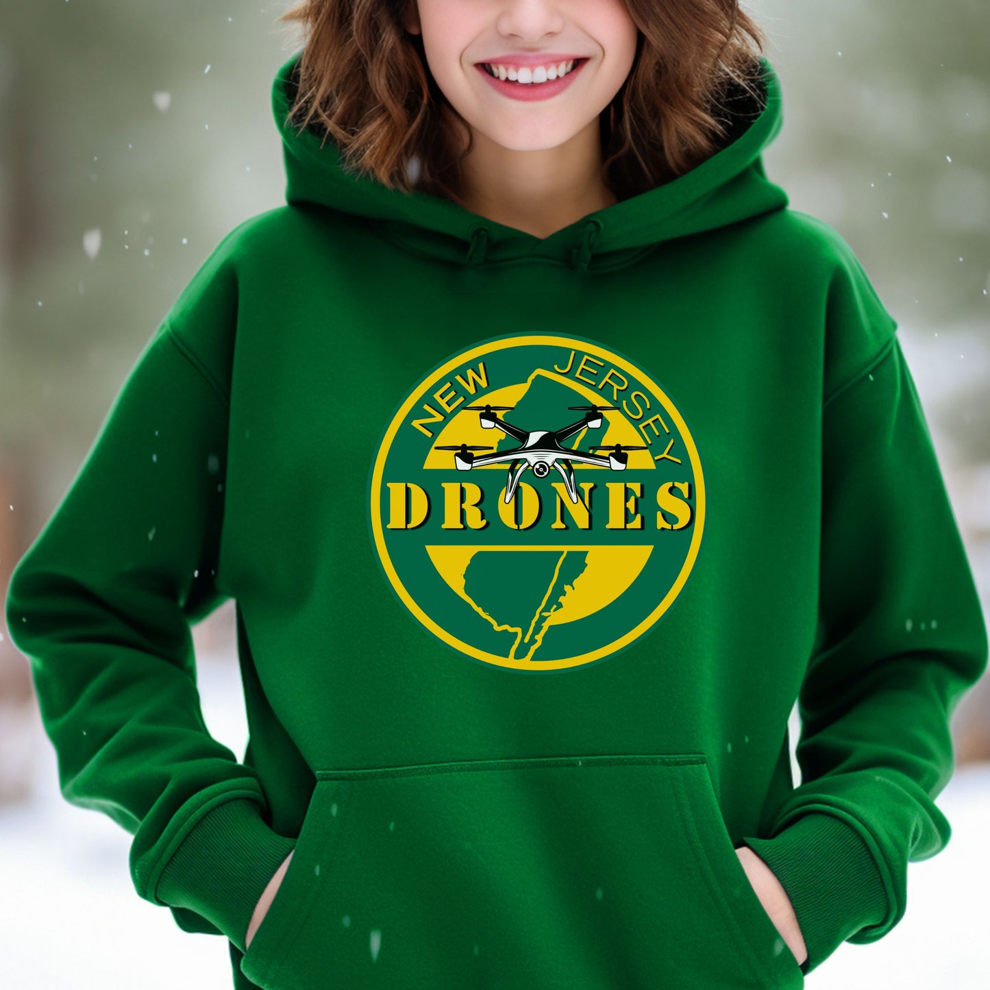 New Jersey Drones | Unisex Hooded Sweatshirt