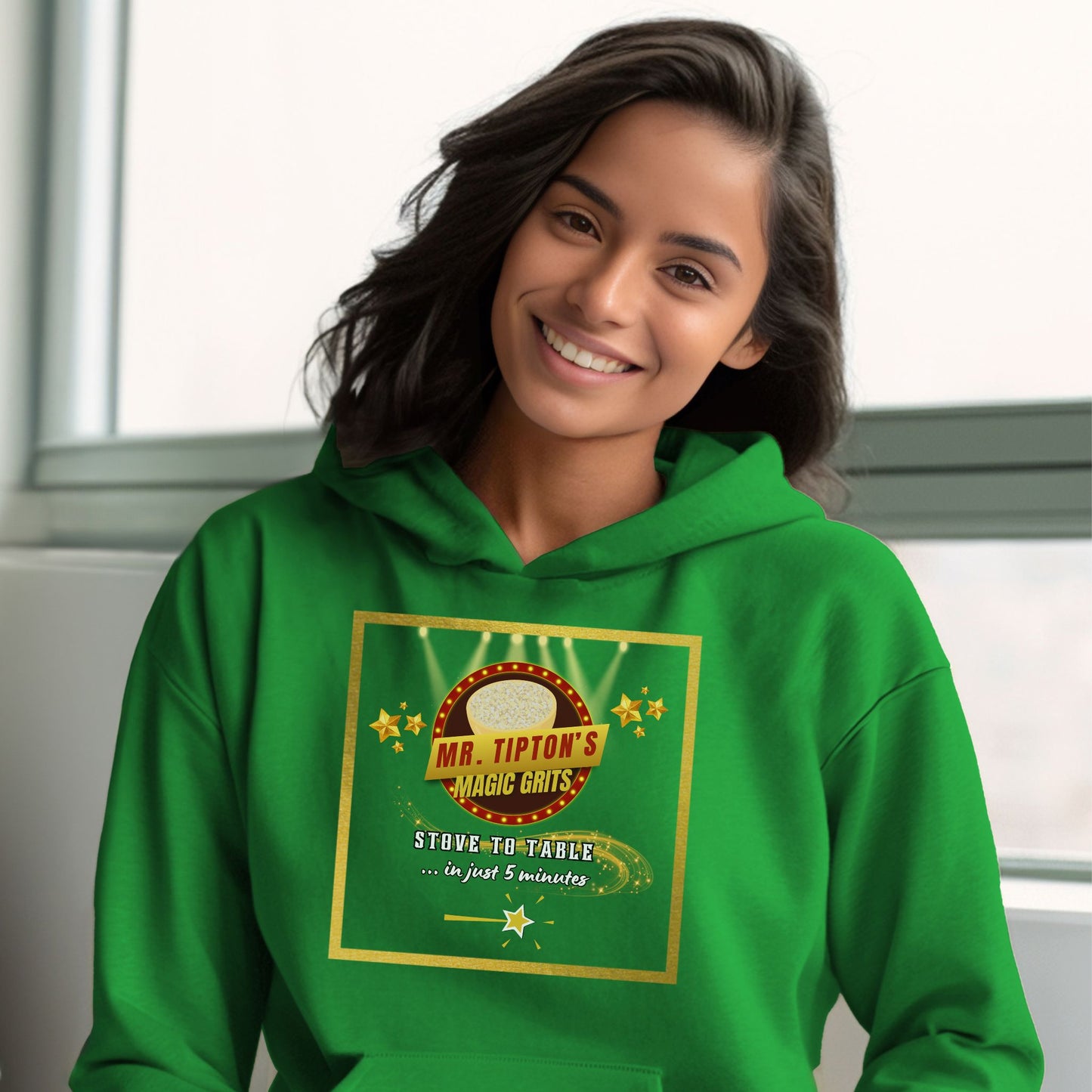 Mr. Tipton's Magic Grits | Unisex Hooded Sweatshirt