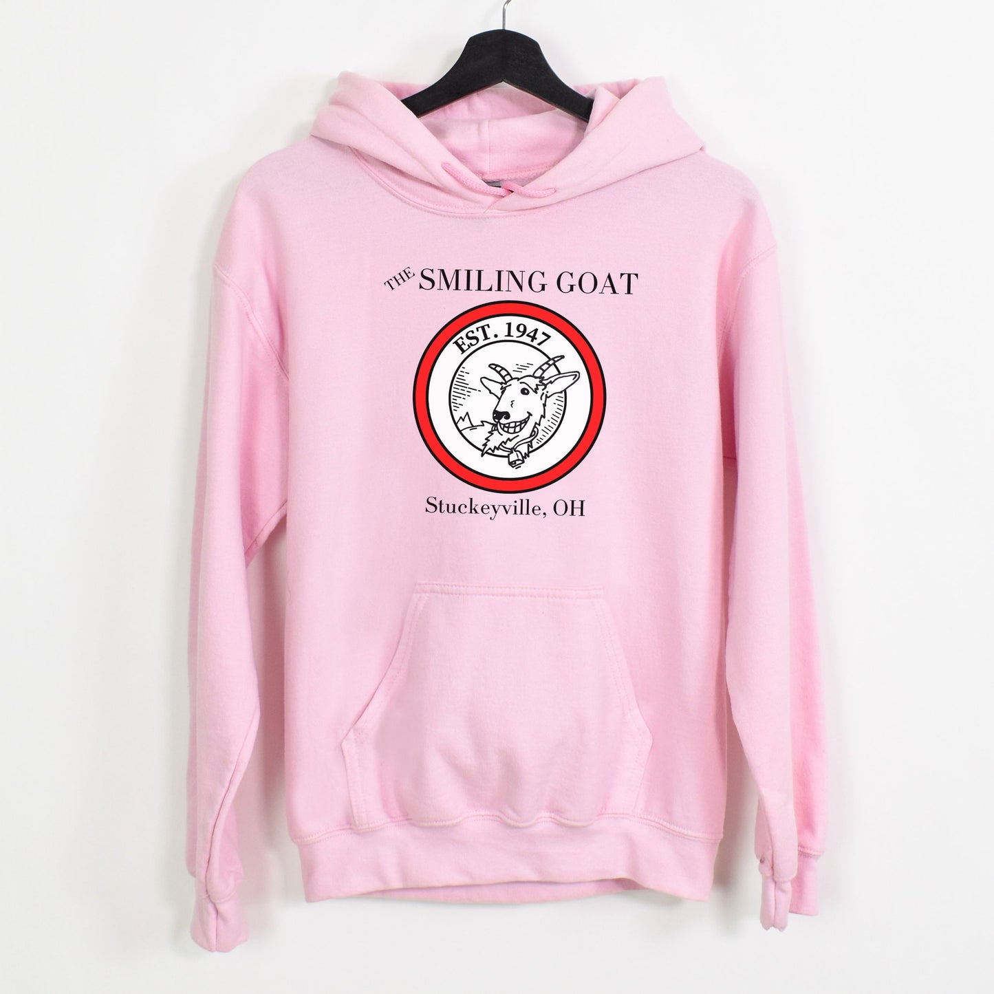 The Smiling Goat | Unisex Hooded Sweatshirt