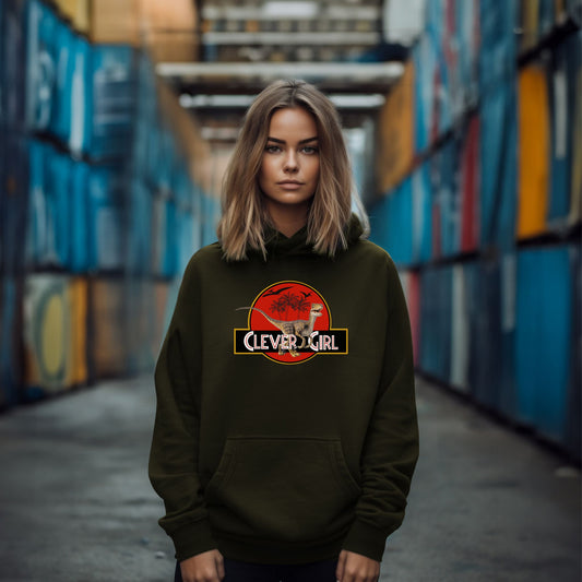 Clever Girl | Unisex Hooded Sweatshirt