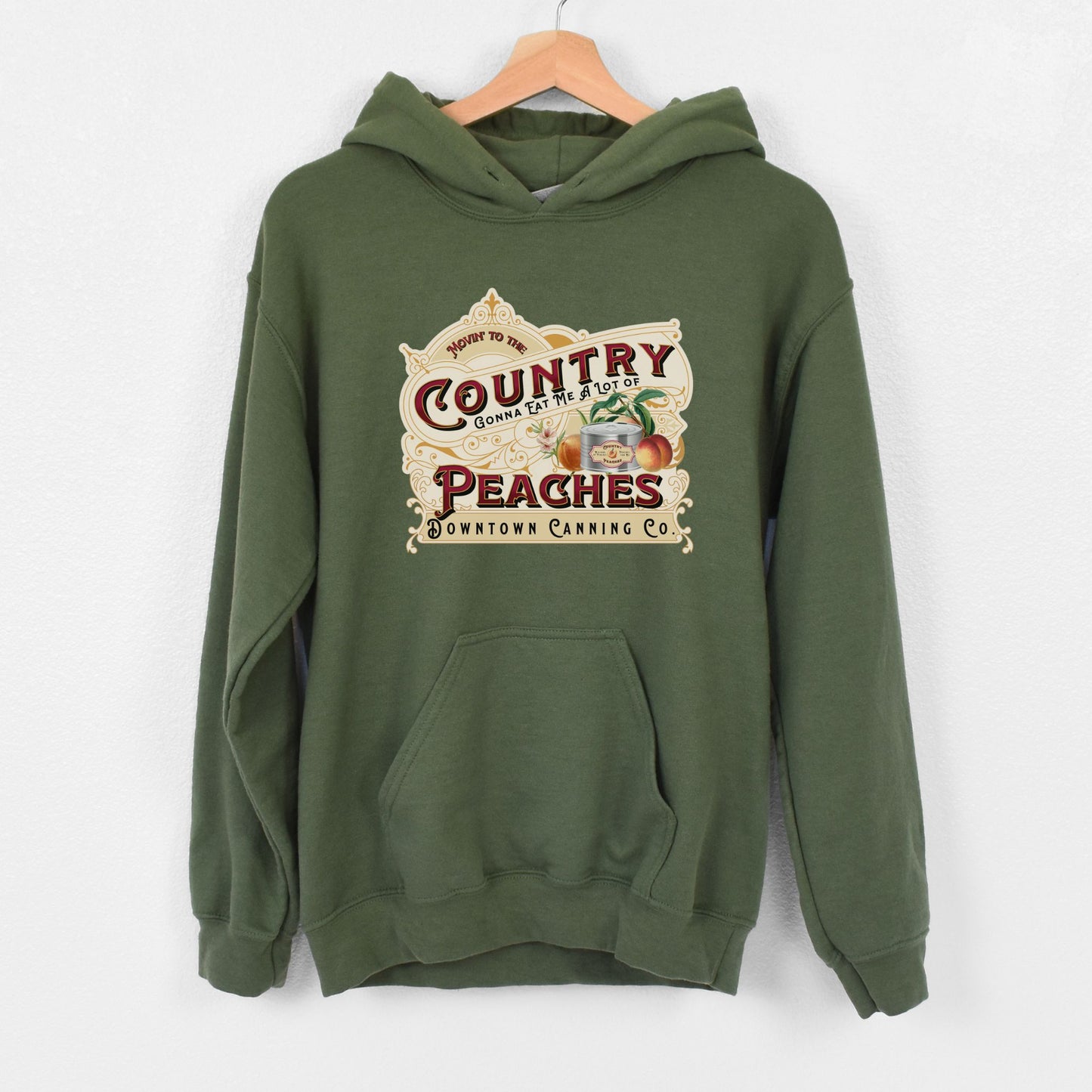 Country Peaches | Unisex Hooded Sweatshirt