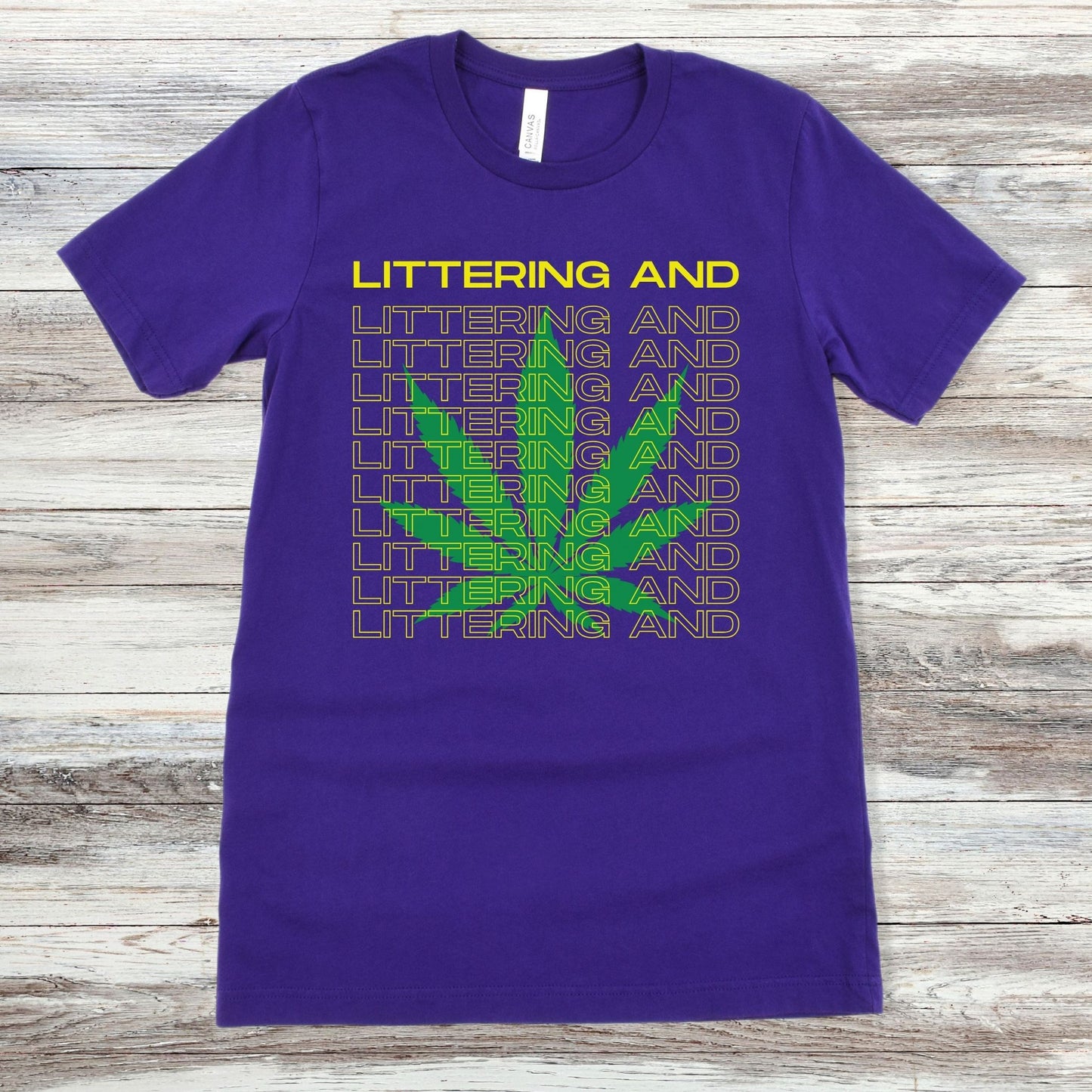 Littering And | Unisex Jersey Short Sleeve Tee