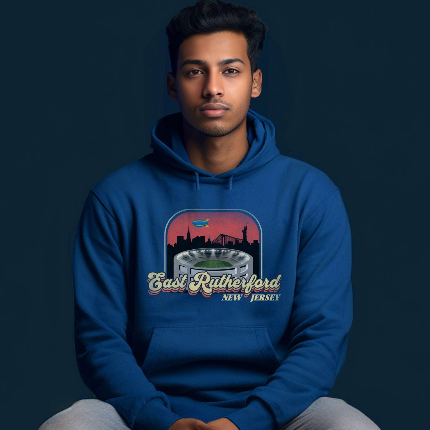 East Rutherford New Jersey | Unisex Hooded Sweatshirt