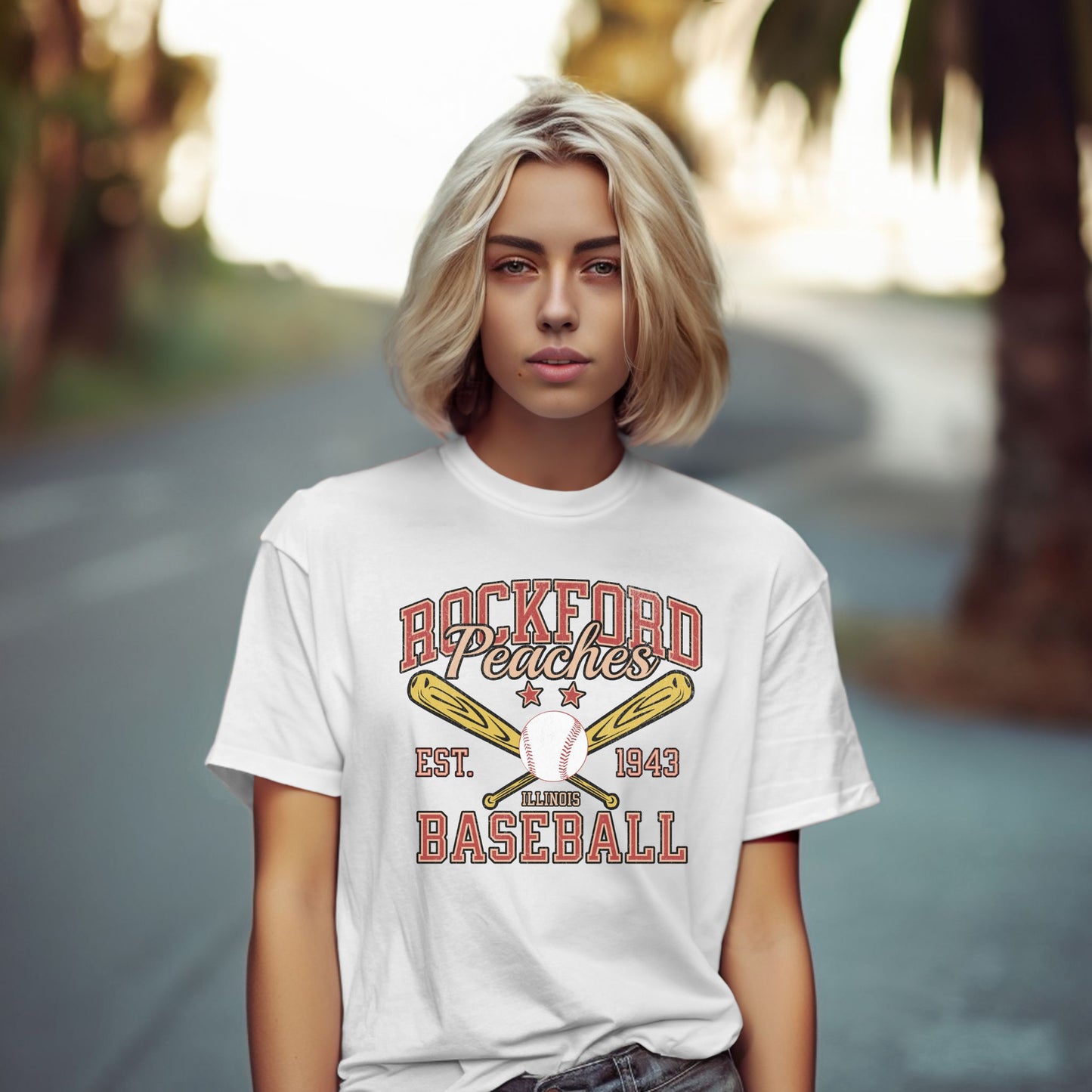 Rockford Peaches | Unisex Jersey Short Sleeve Tee