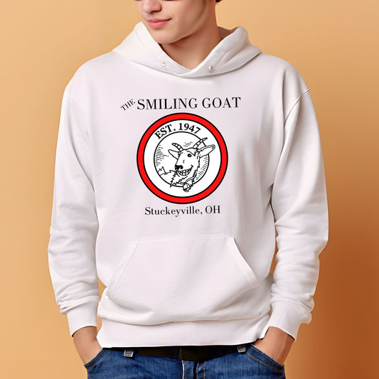 The Smiling Goat | Unisex Hooded Sweatshirt