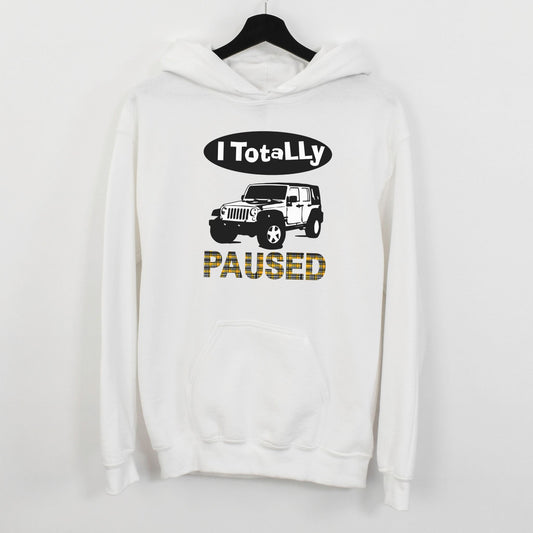 I Totally Paused | Unisex Hooded Sweatshirt